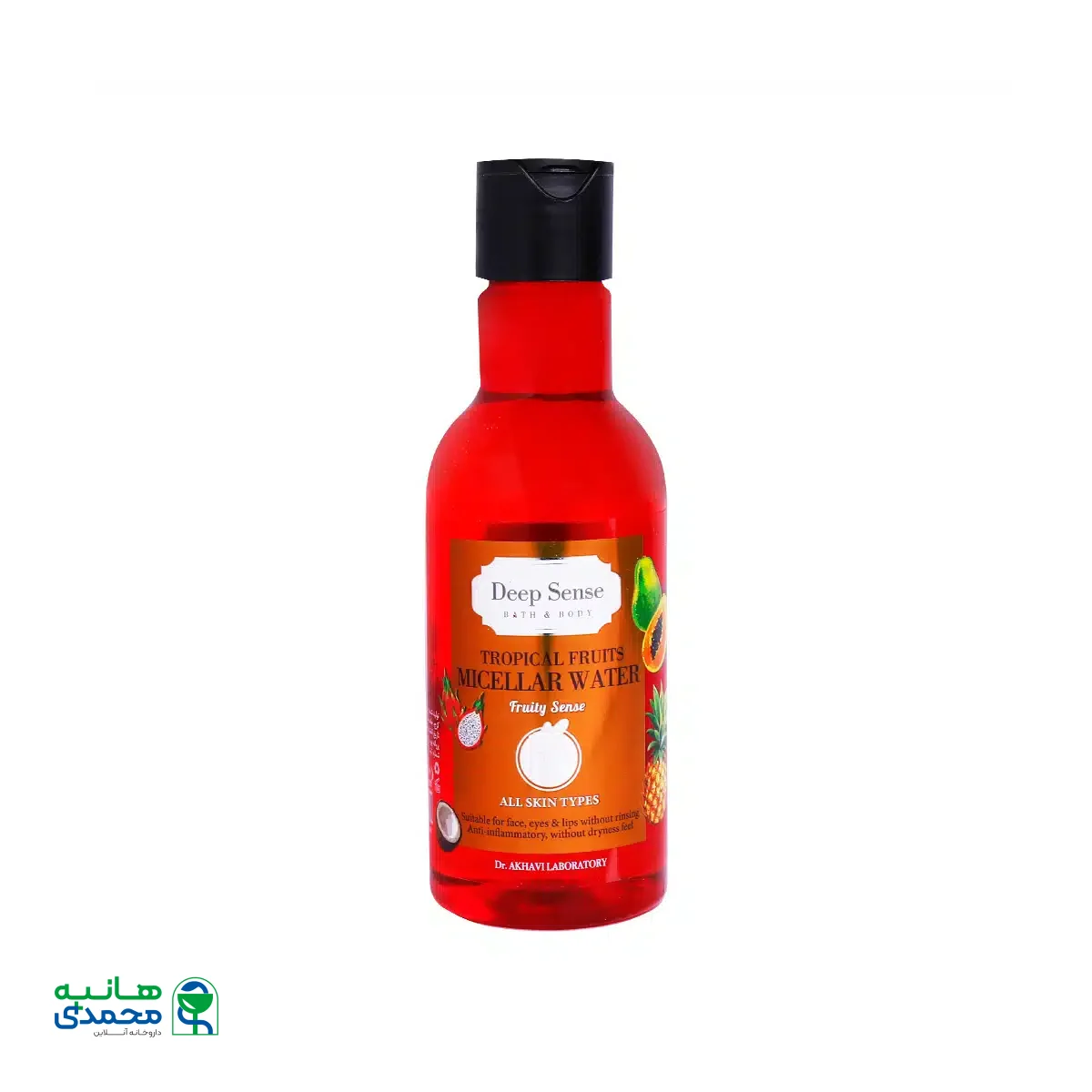 پاک کننده آرایش تروپیکال دیپ سنس سی گل 160 میلی لیتر