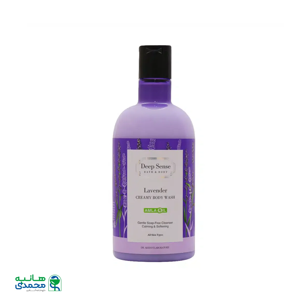 شامپو بدن کرمی لوندر دیپ سنس سی گل مناسب انواع پوست 400 میلی لیتر