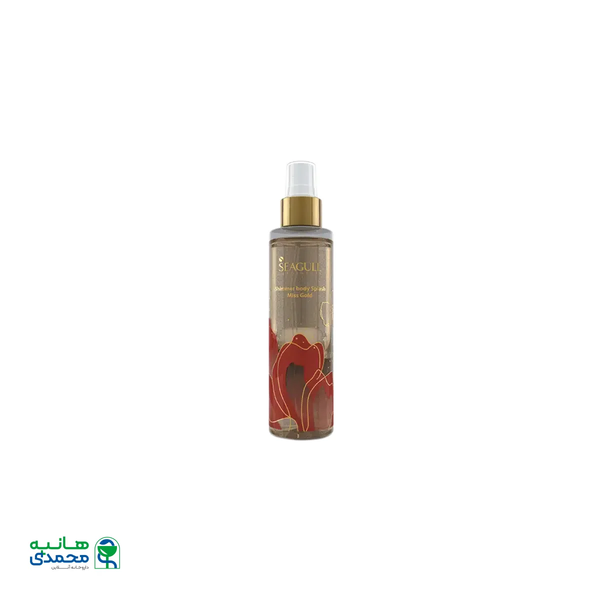 اسپری خوشبو کننده اکلیلی بدن مدل میس گلد سی گل مناسب خانم ها ۲۰۰ میلی لیتر