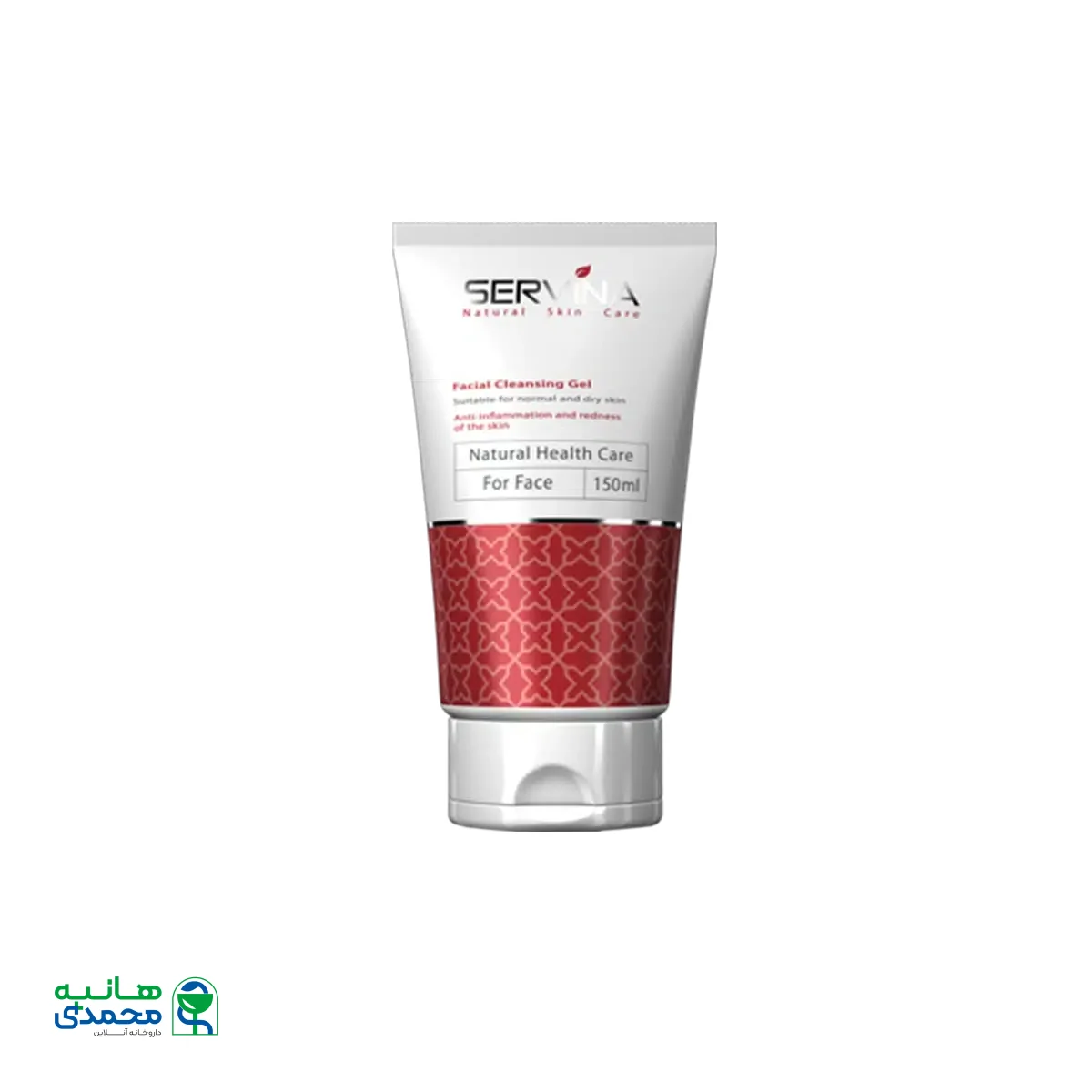 ژل شستشوی صورت سروینا مخصوص پوست های معمولی و خشک ۱۵۰ میلی لیتر