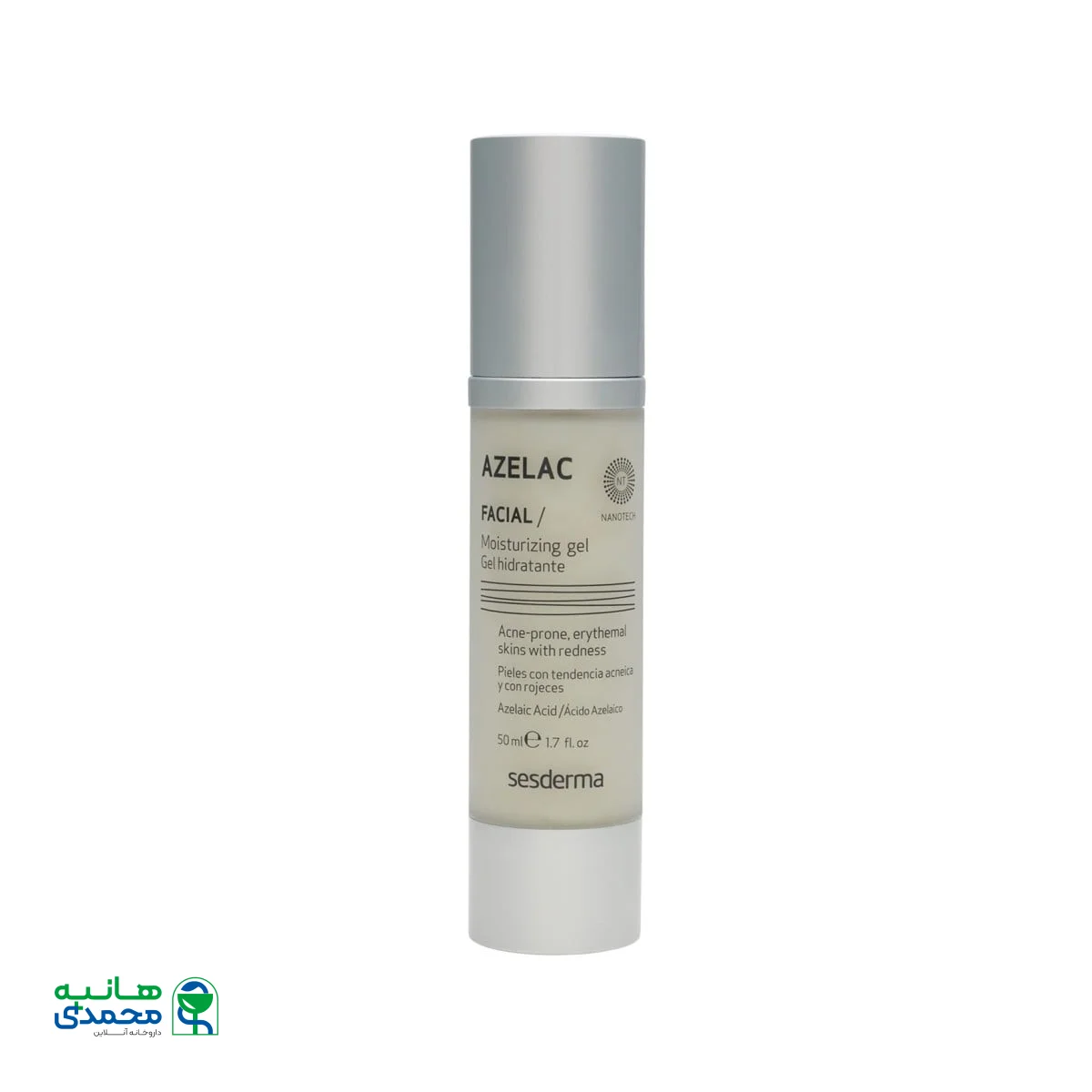 ژل مرطوب کننده آزلاک سسدرما