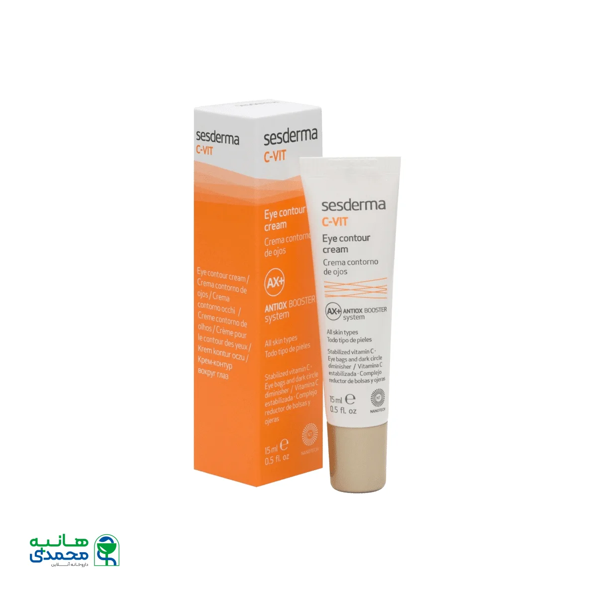 کرم دور چشم سی ویت سسدرما ۱۵ میلی لیتر