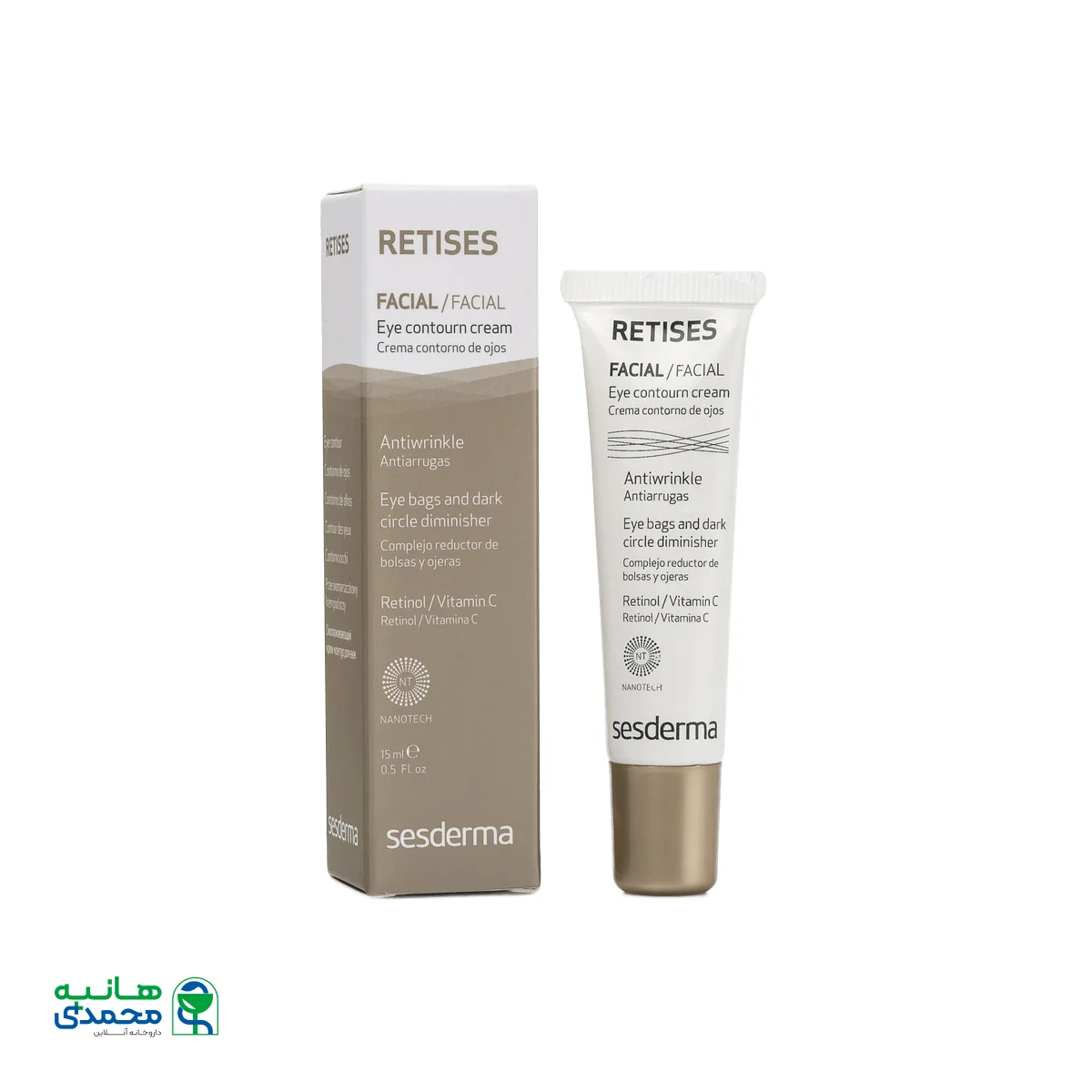 کرم دور چشم رِتی سِس سسدرما ۱۵ میلی لیتر