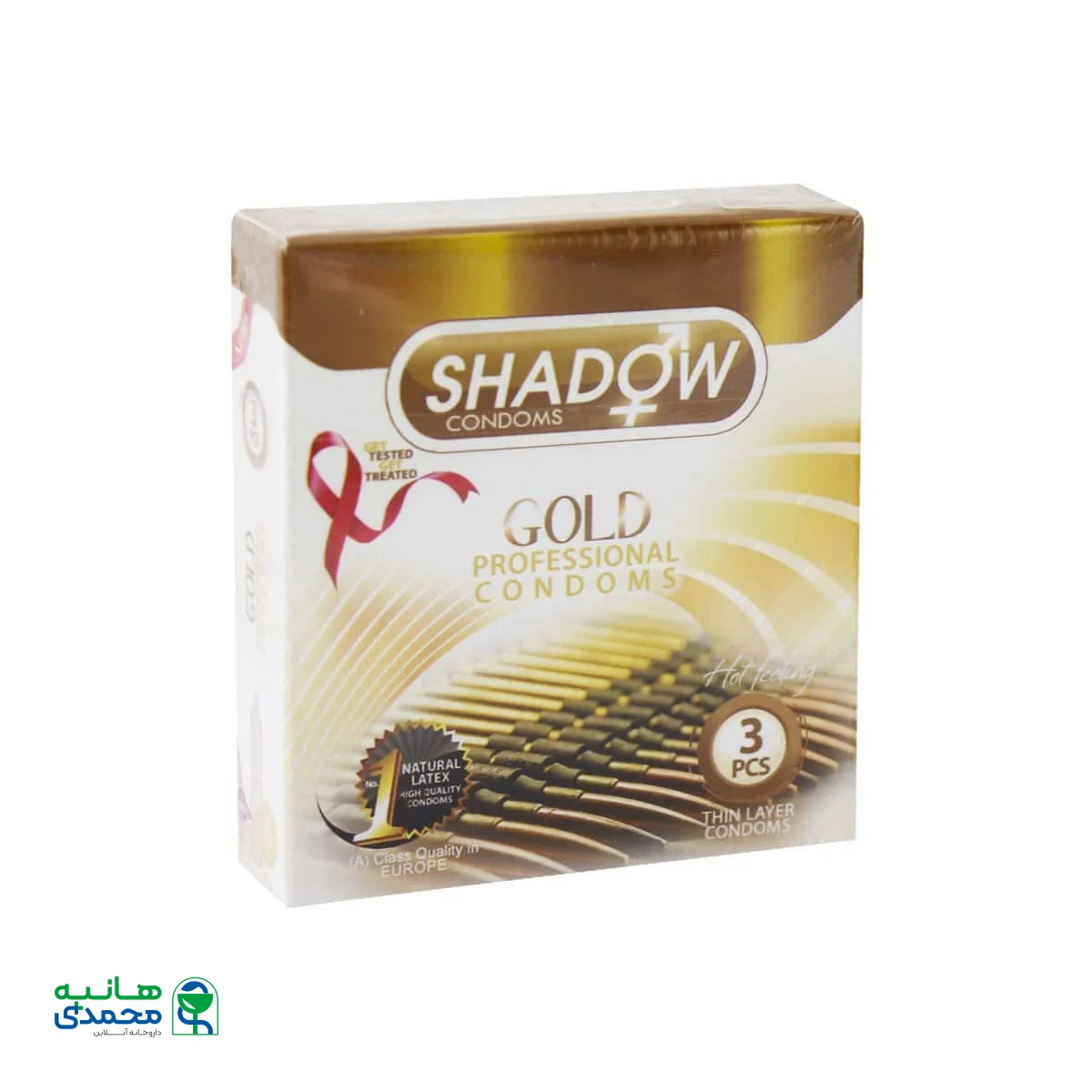 کاندوم شادو مدل Gold
