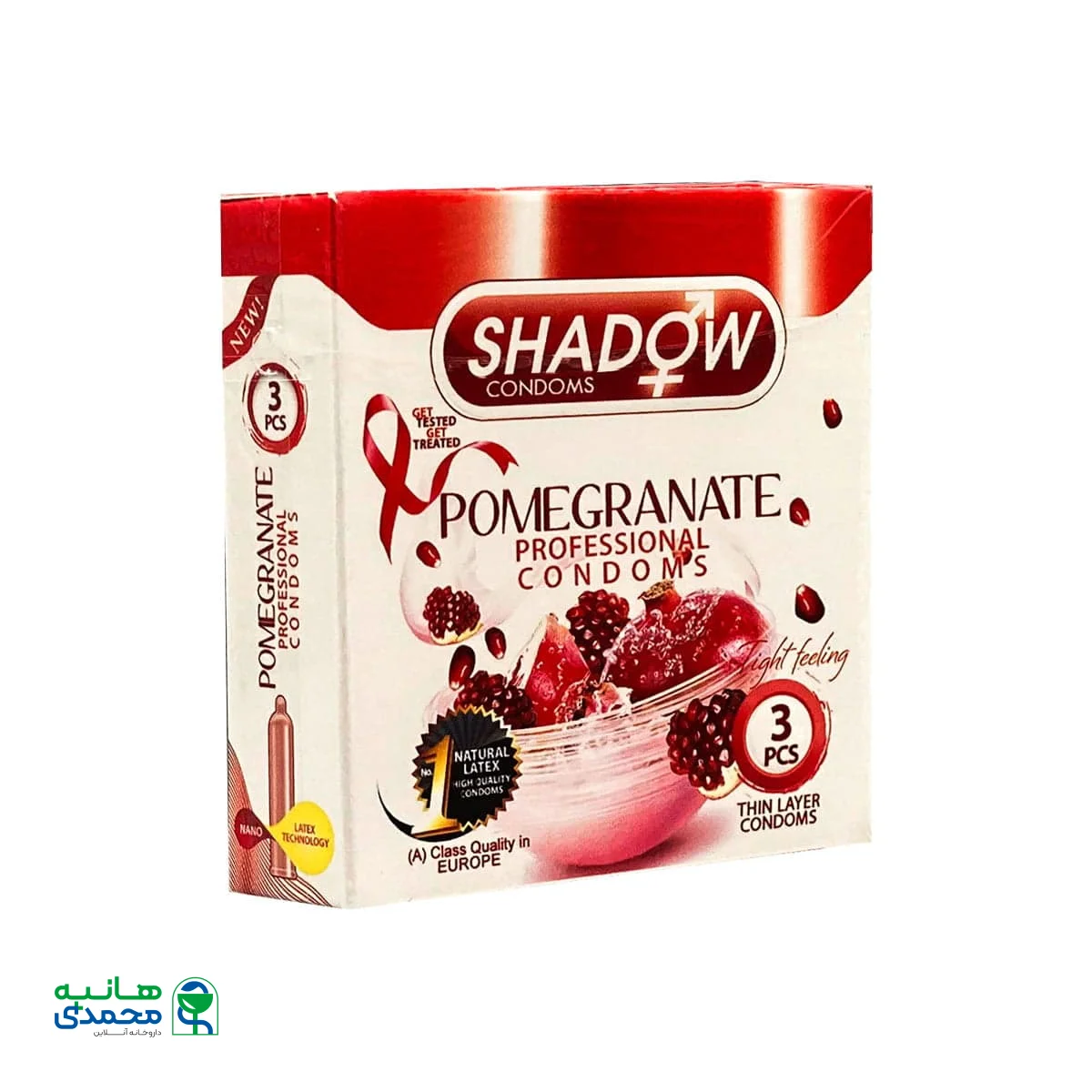 کاندوم شادو مدل Pomegranate
