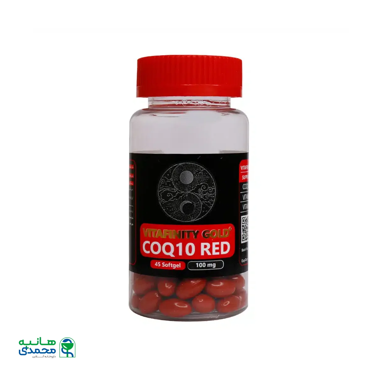 کپسول نرم کوکیوتن قرمز ویتافینیتی گلد شهاب درمان 45 عدد