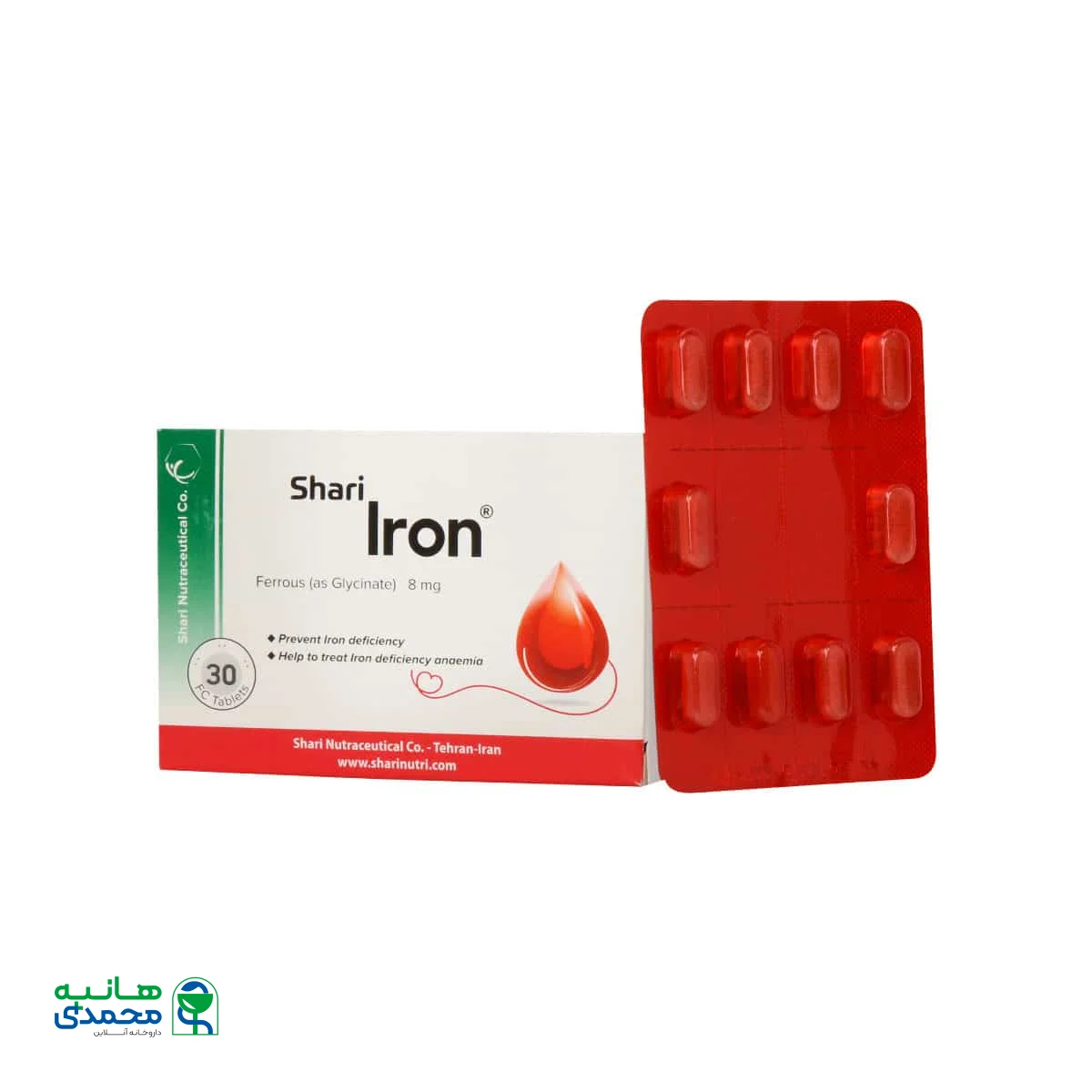 قرص آیرون شاری