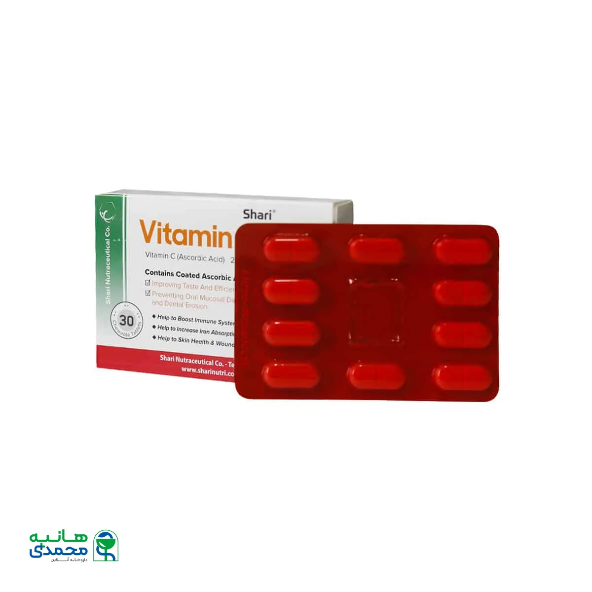 قرص ویتامین C شاری