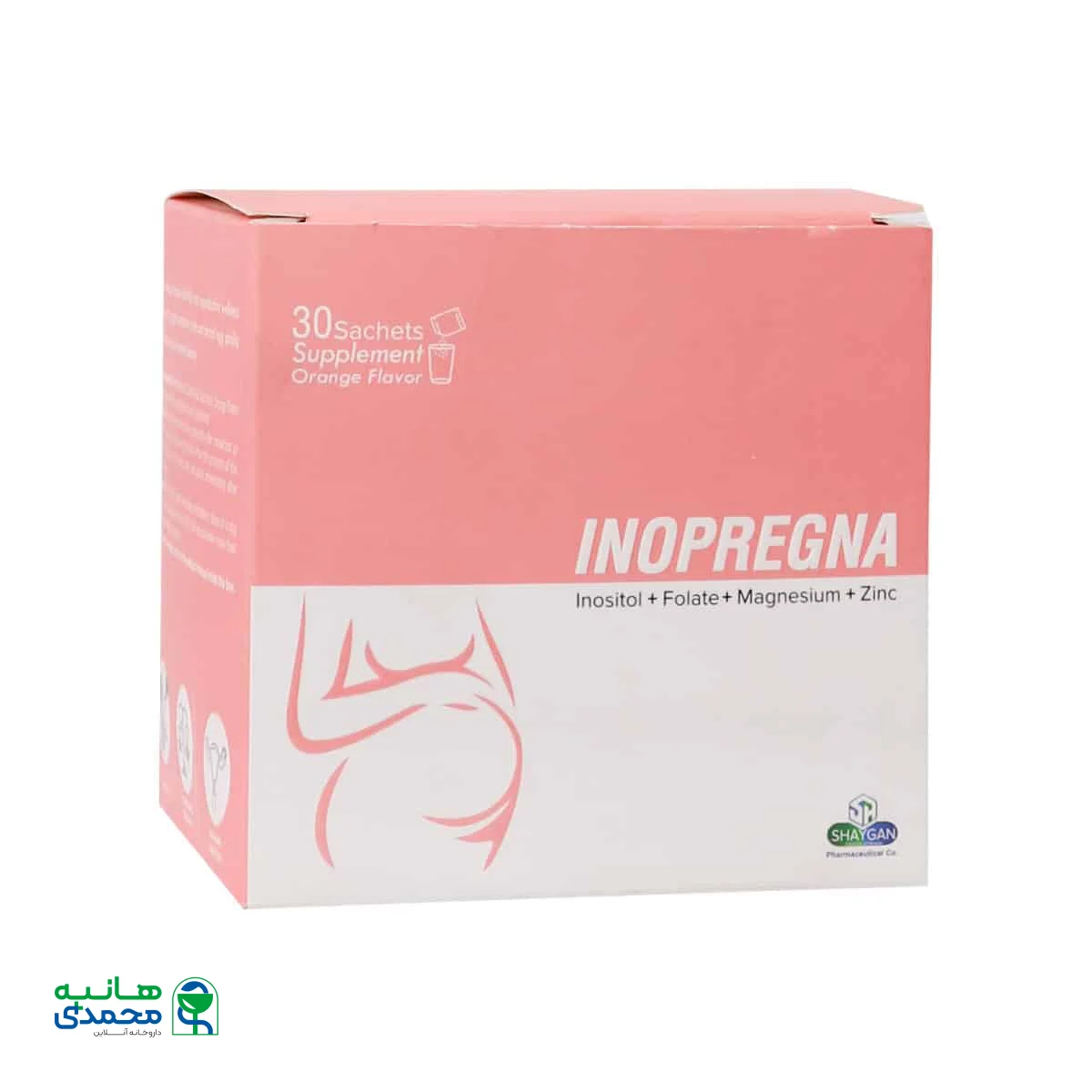 ساشه اینوپرگنا دارو افشان شایگان 30 عدد