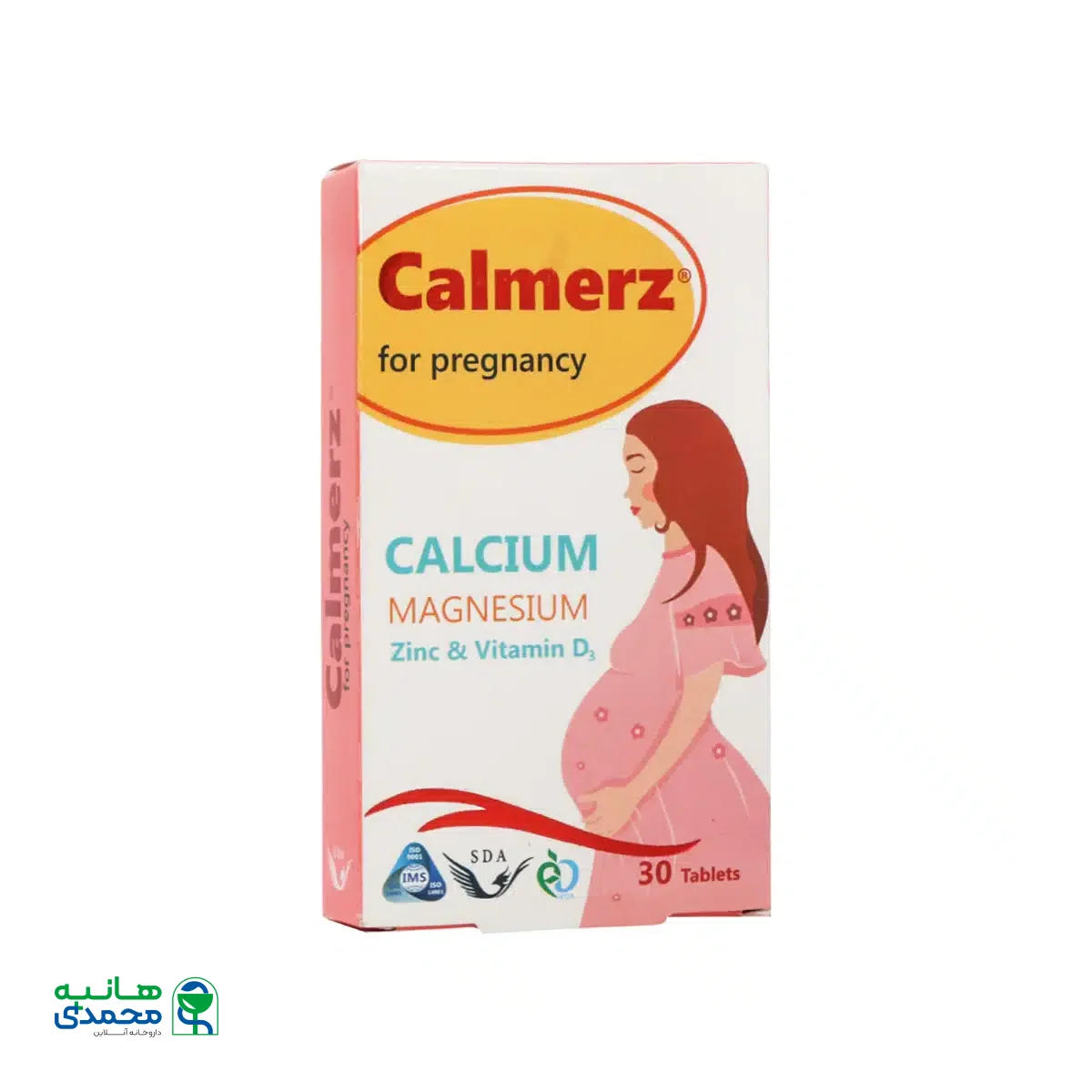 قرص کالمرز دوران بارداری سیمرغ دارو عطار 30 عدد
