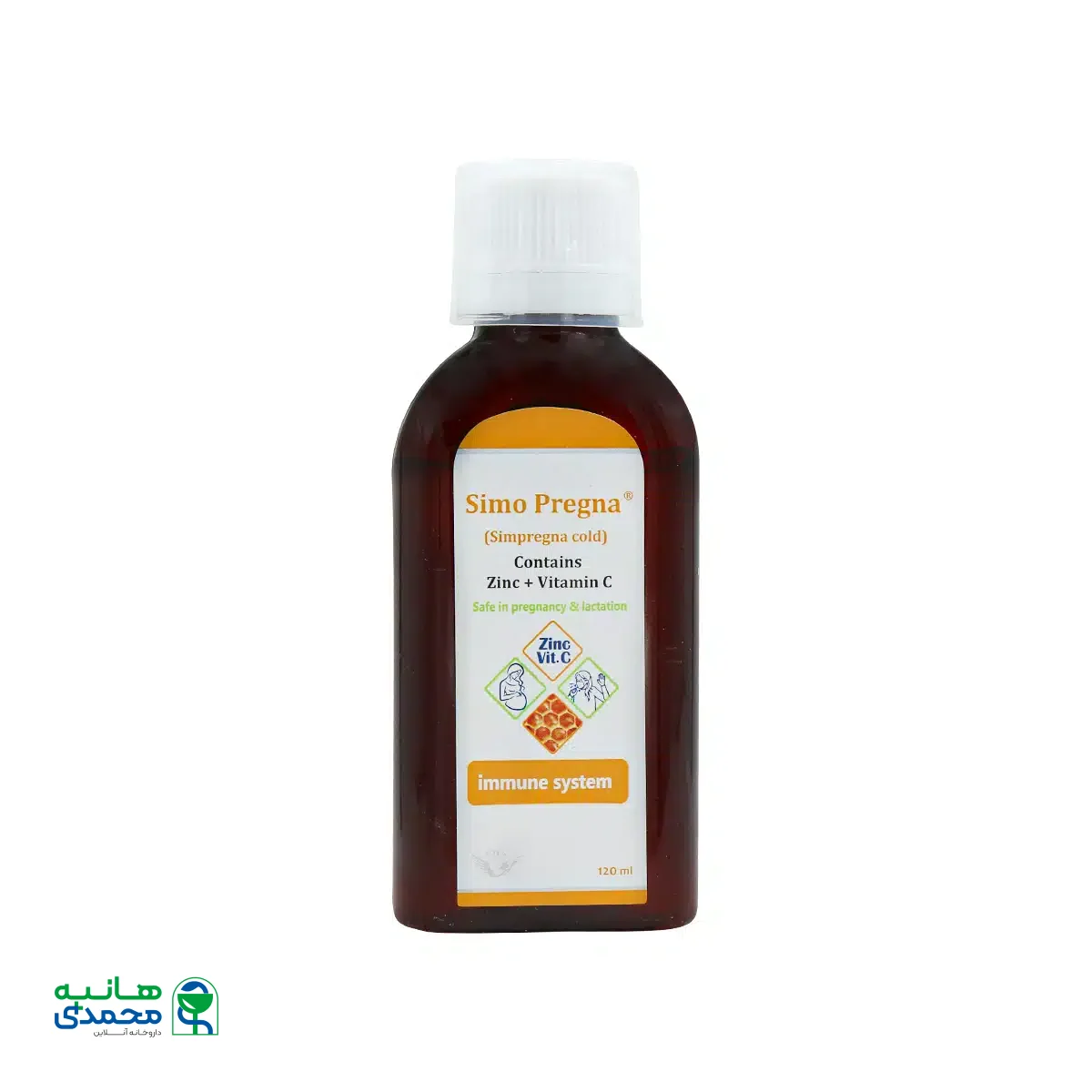 شربت سیم پرگناکلد سیمرغ دارو عطار 120 میلی لیتر
