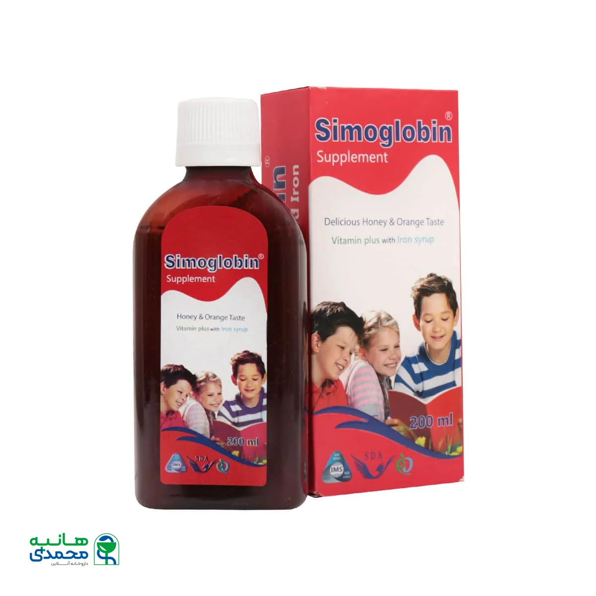 شربت سیموگلوبین سیمرغ دارو