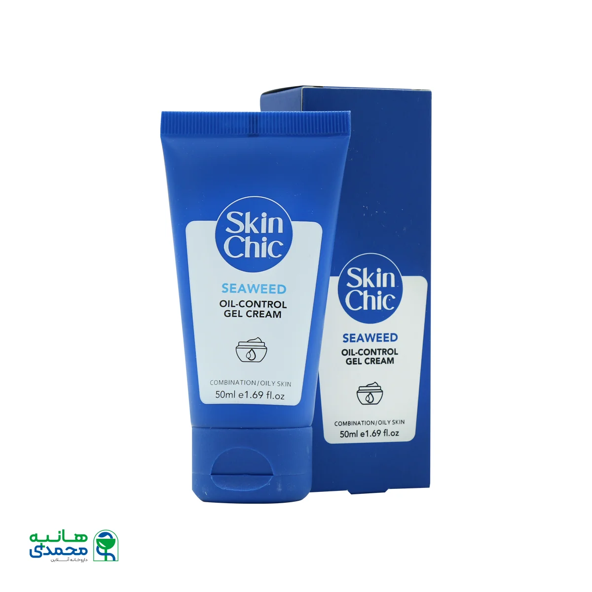 ژل کرم کنترل کننده چربی جلبک دریایی اسکین شیک