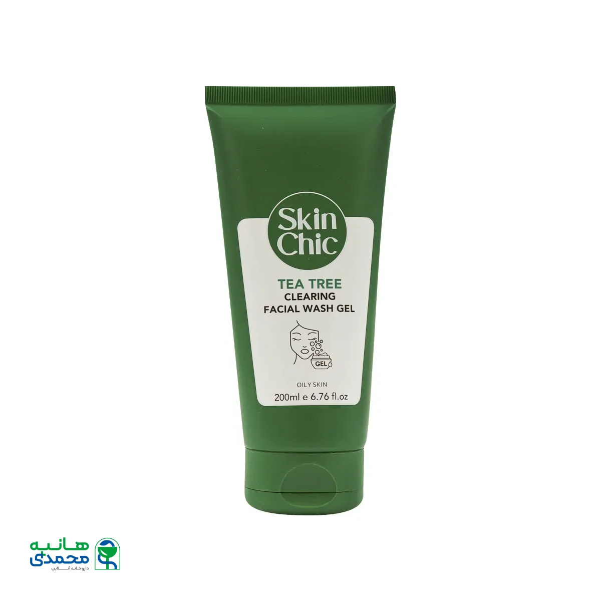 قیمت ژل شستشوی صورت روغن درخت چای اسکین شیک