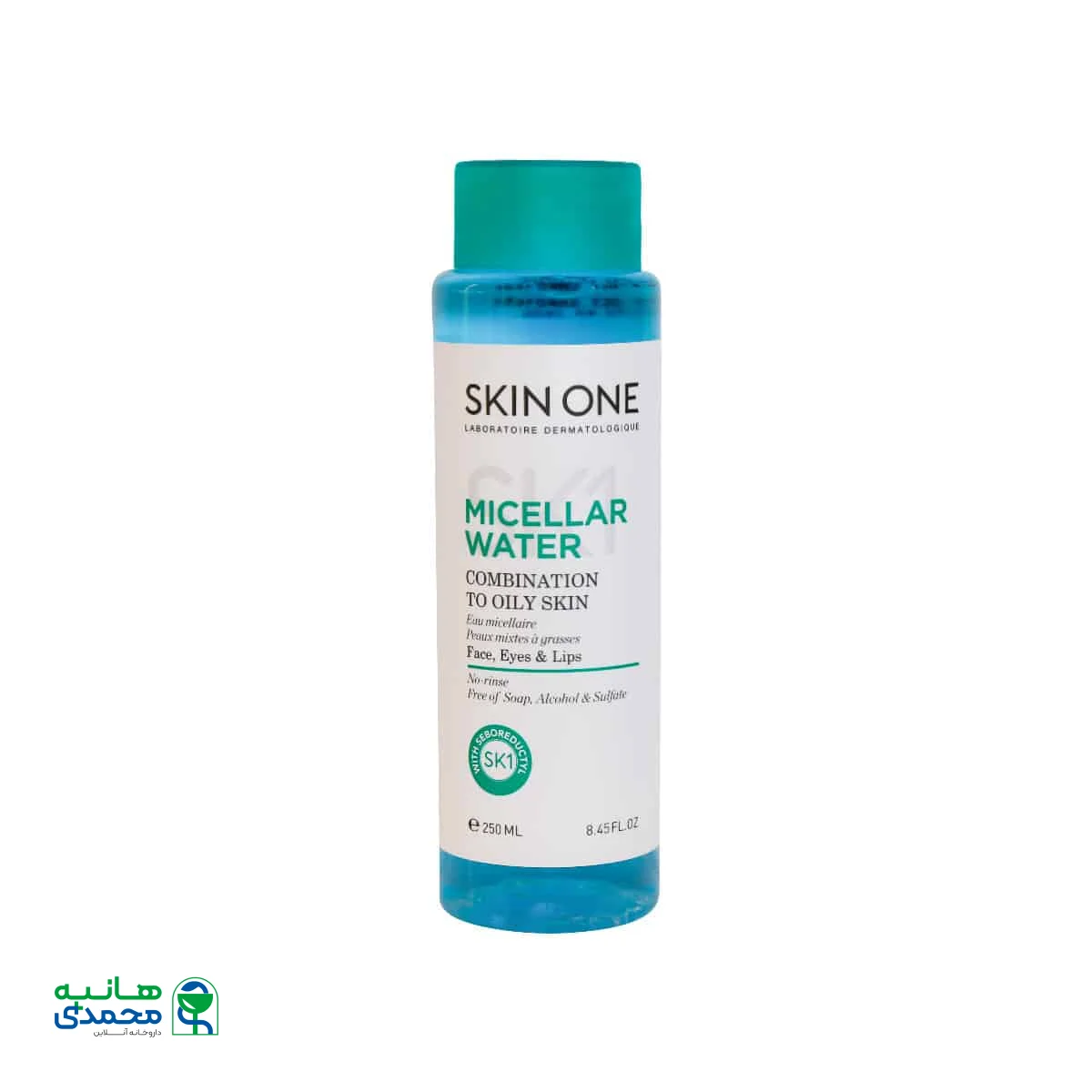 محلول پاک کننده آرایش پوست مختلط تا چرب اسکین وان