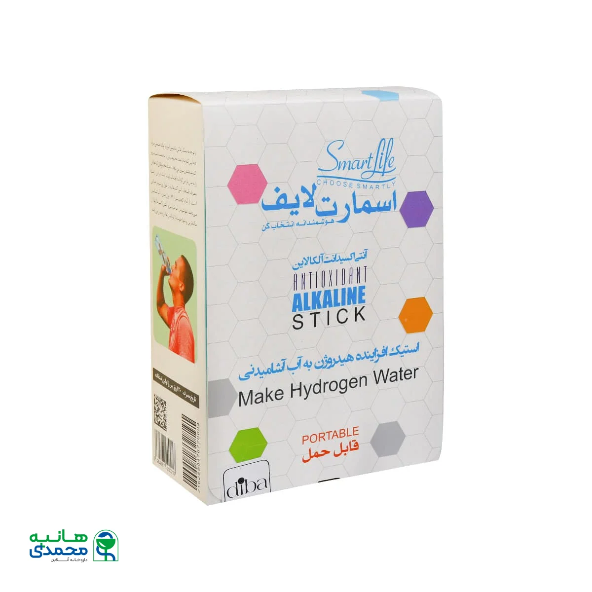 استیک افزاینده هیدروژن آلکالاین اسمارت لایف