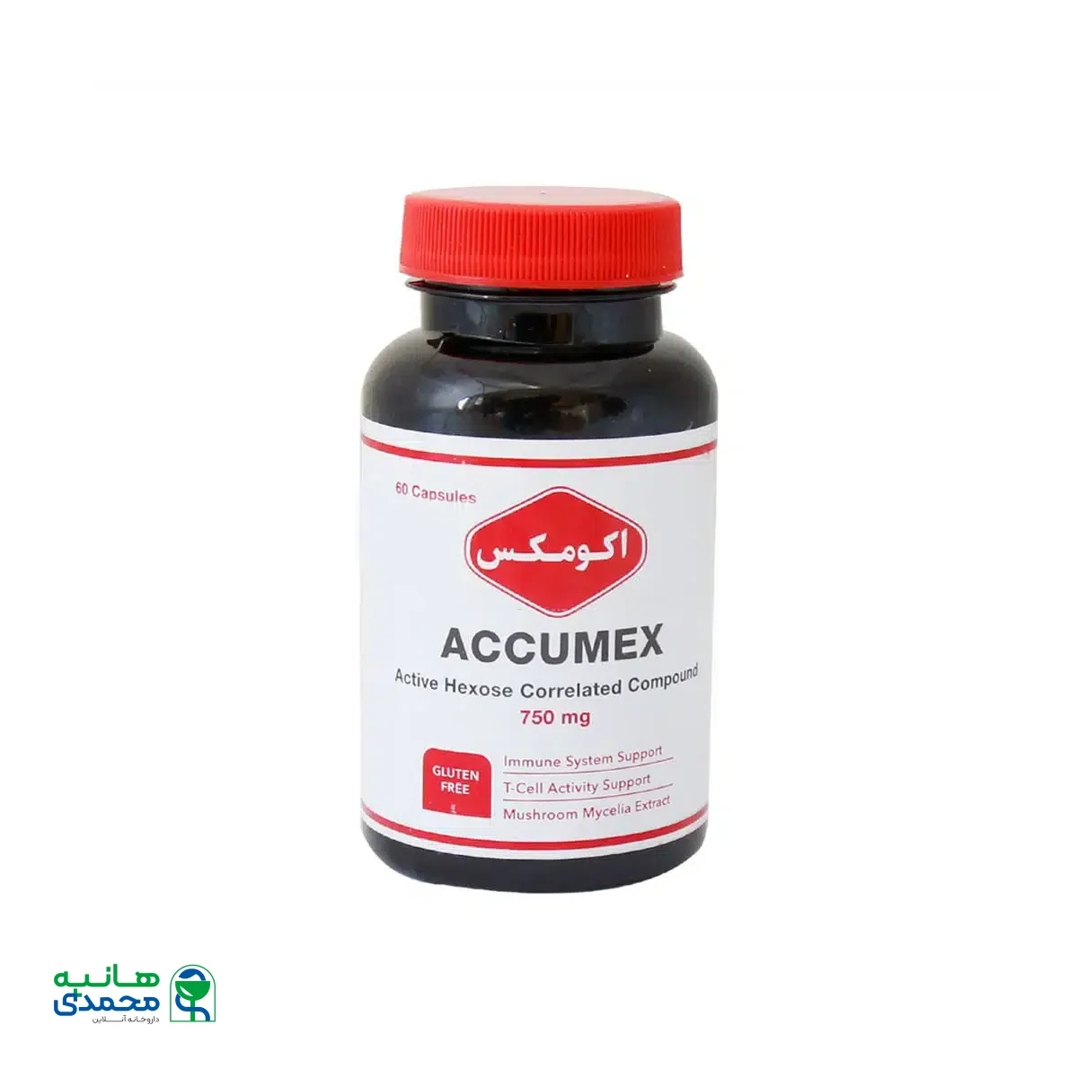 کپسول اکومکس 750 میلی گرم سبحان 60 عدد