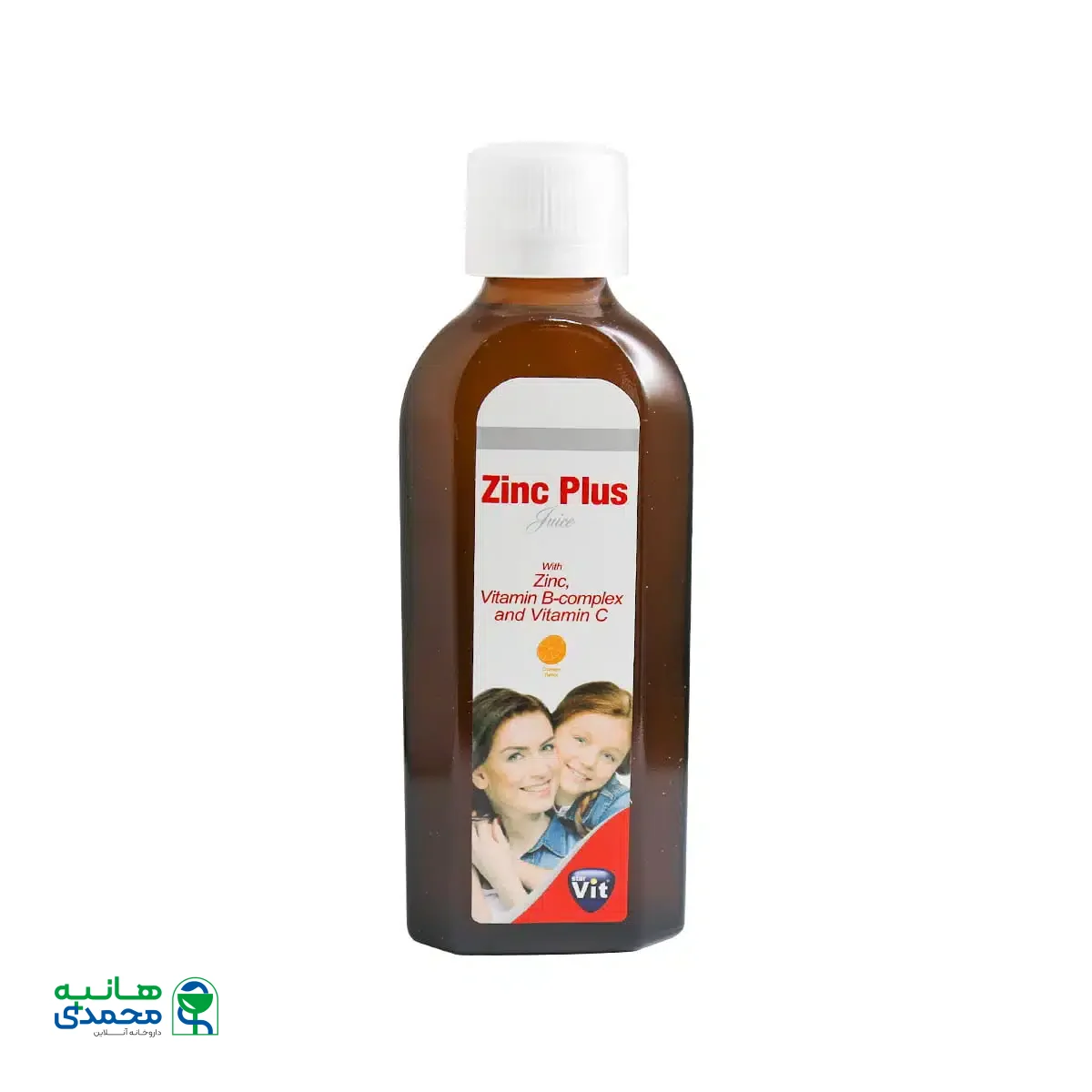 شربت زینک پلاس استار ویت با طعم پرتقال 200 میلی لیتر