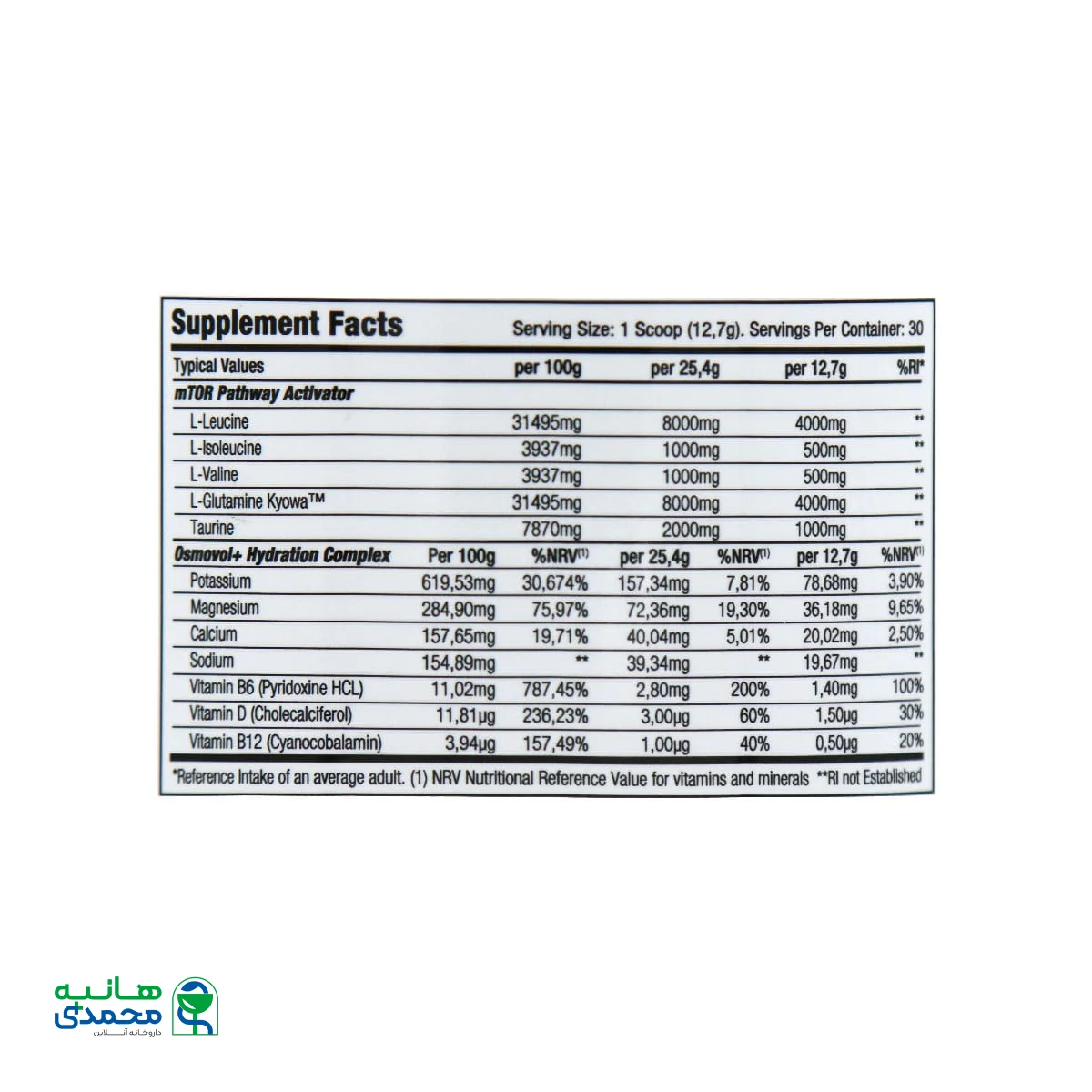 پودر 8:1:1 ام تور ایکس تی استارلبز نوتریشن