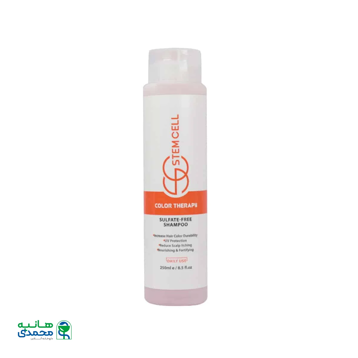 شامپو موهای رنگ شده استم سل