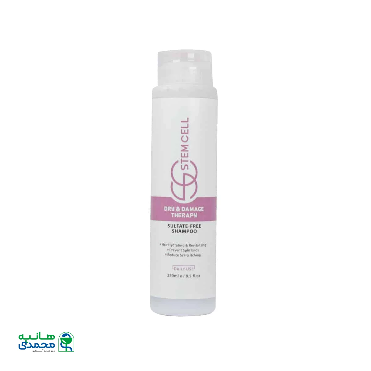 شامپو موهای خشک استم سل
