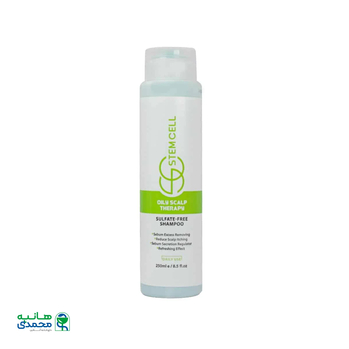شامپو موهای چرب استم سل