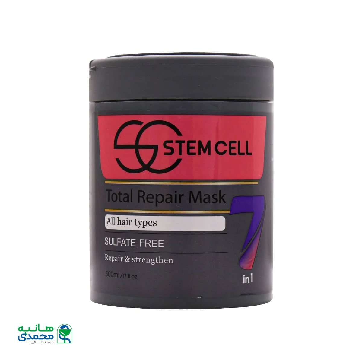 ماسک مو تقویت کننده استم سل مناسب موهای دارای وز