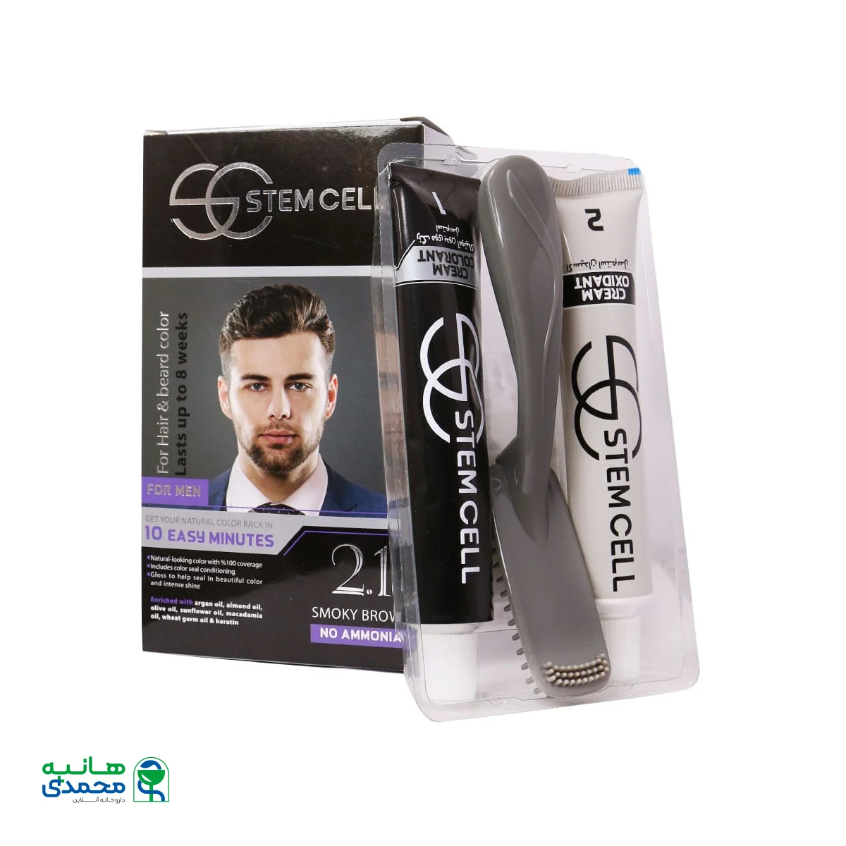 رنگ موی مردانه استم سل