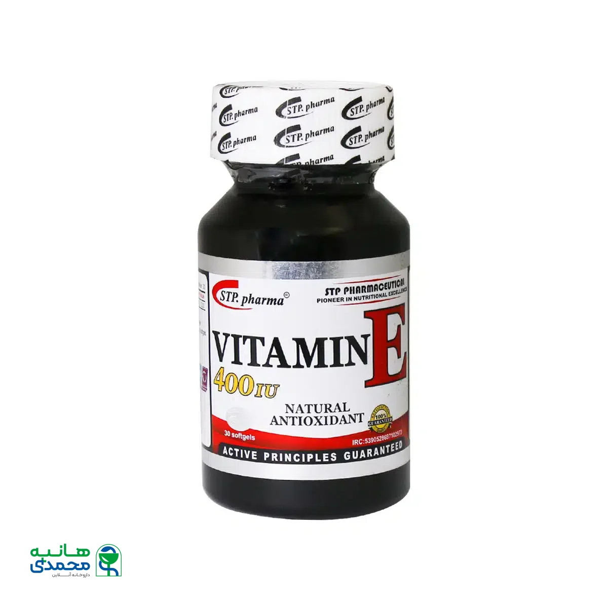 سافت ژل ویتامین E 400 واحد اس تی پی فارما 30 عدد