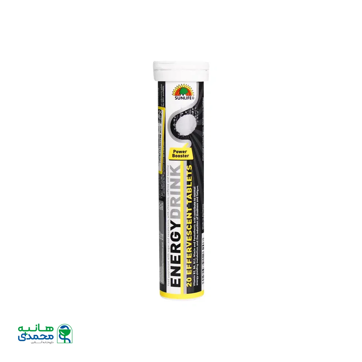 قرص جوشان انرژی سان لایف ۲۰ عدد