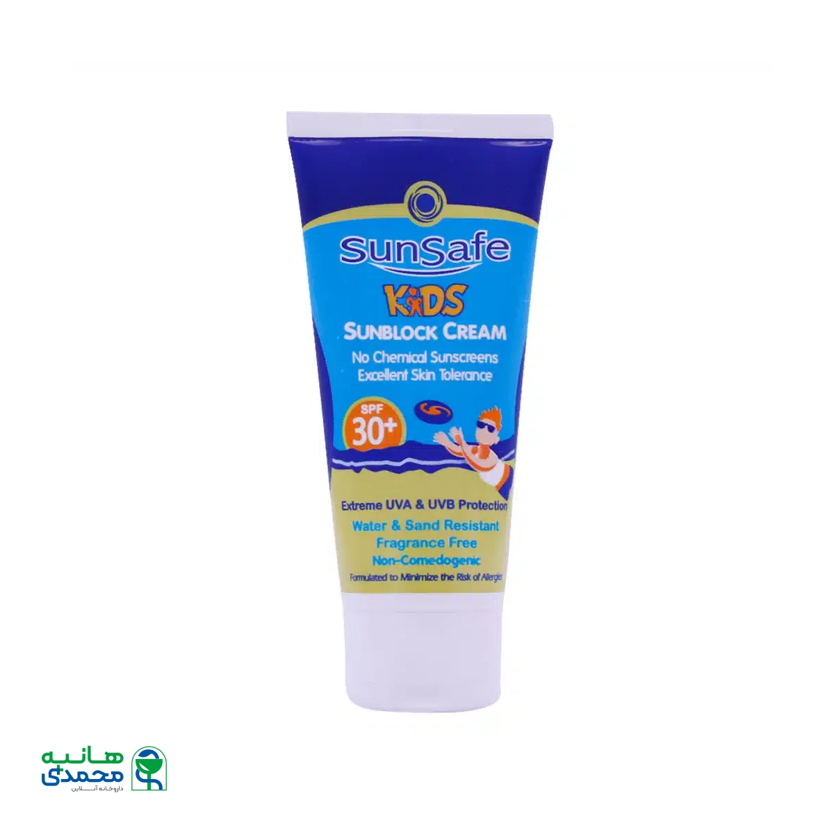 کرم ضد آفتاب کودکان SPF30 سان سیف 50 گرم