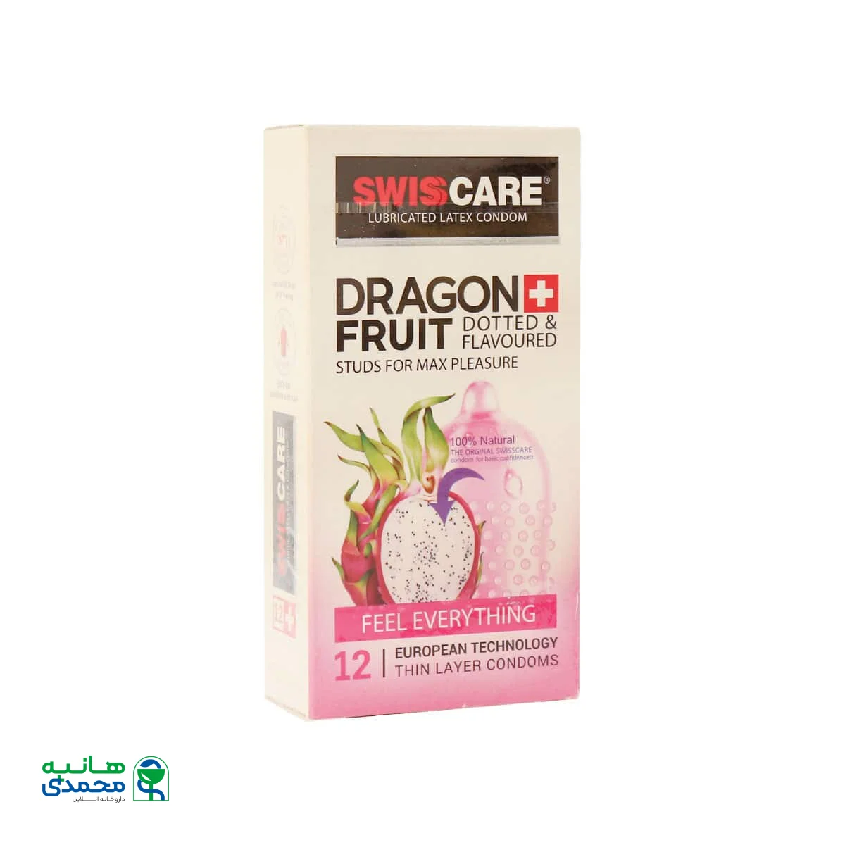 قیمت کاندوم خاردار سوئیس کر مدل دراگون فروت