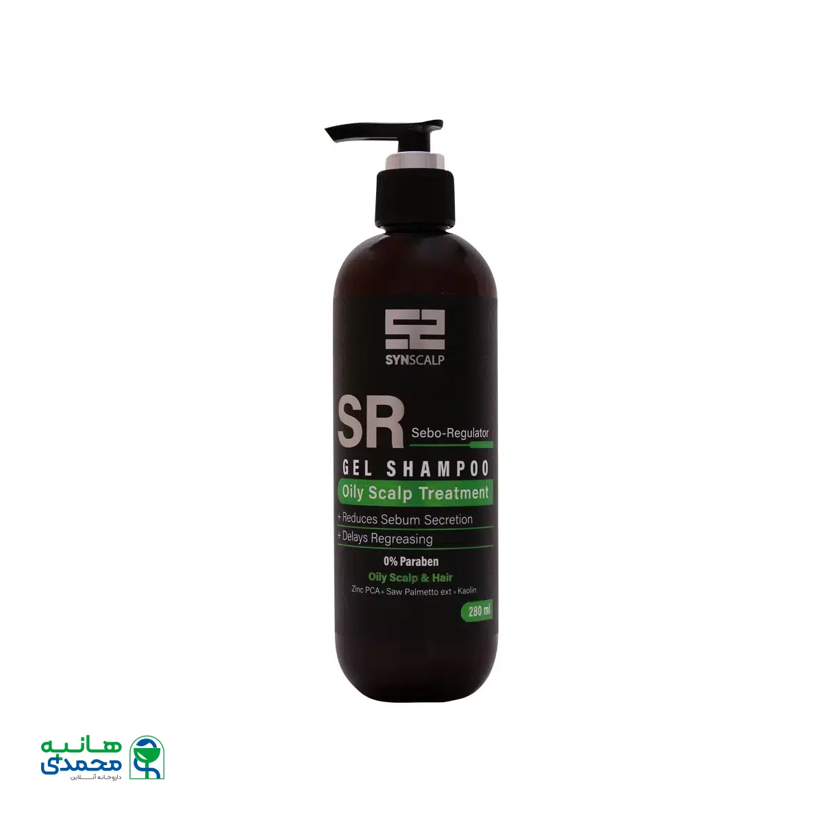 ژل شامپو موهای چرب ساین اسکین 280 میلی لیتر