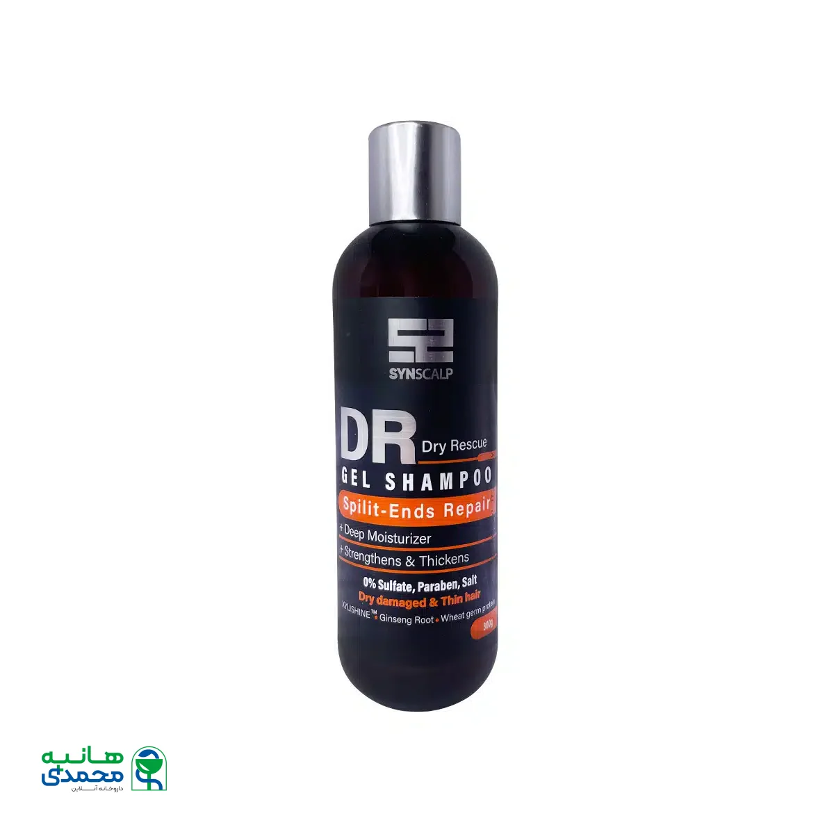 ژل شامپو فاقد سولفات موهای نازک و شکننده ساین اسکین 300 گرم