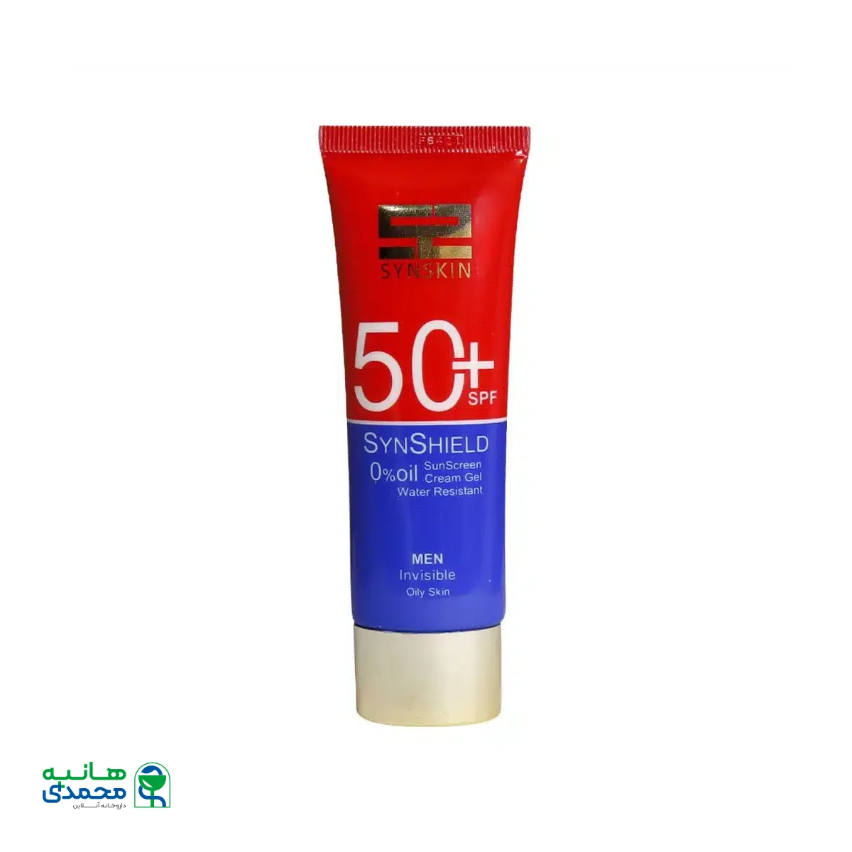 کرم ضد آفتاب SPF50 مردانه ساین شیلد مناسب پوست چرب 50 میلی لیتر