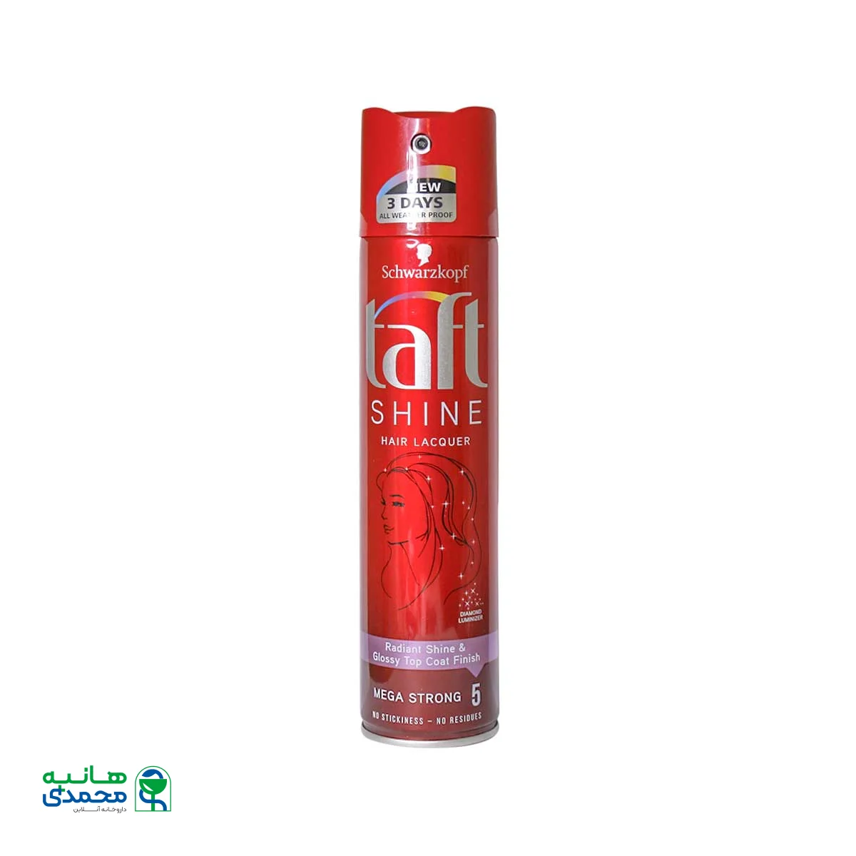 اسپری براق کننده مو تافت 250 میلی لیتر