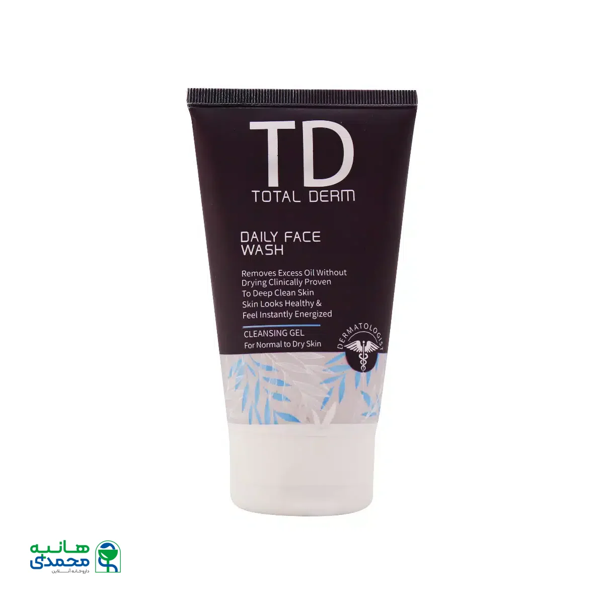 ژل شستشوی پوست خشک توتال درم 150 میلی لیتر
