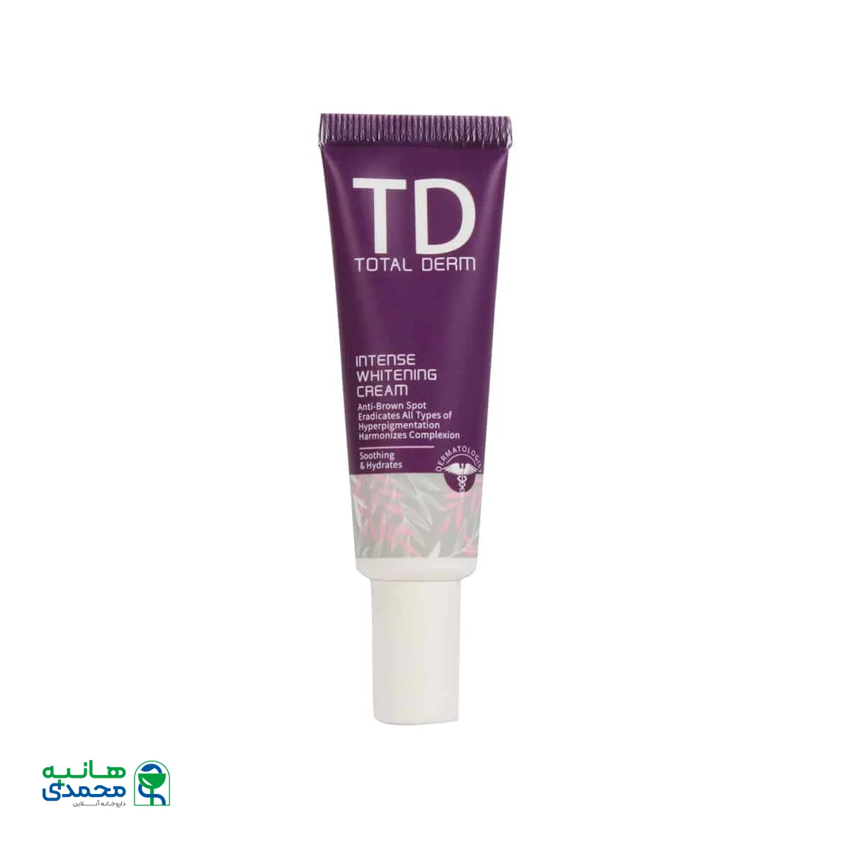 کرم روشن کننده و ضد لک قوی توتال درم
