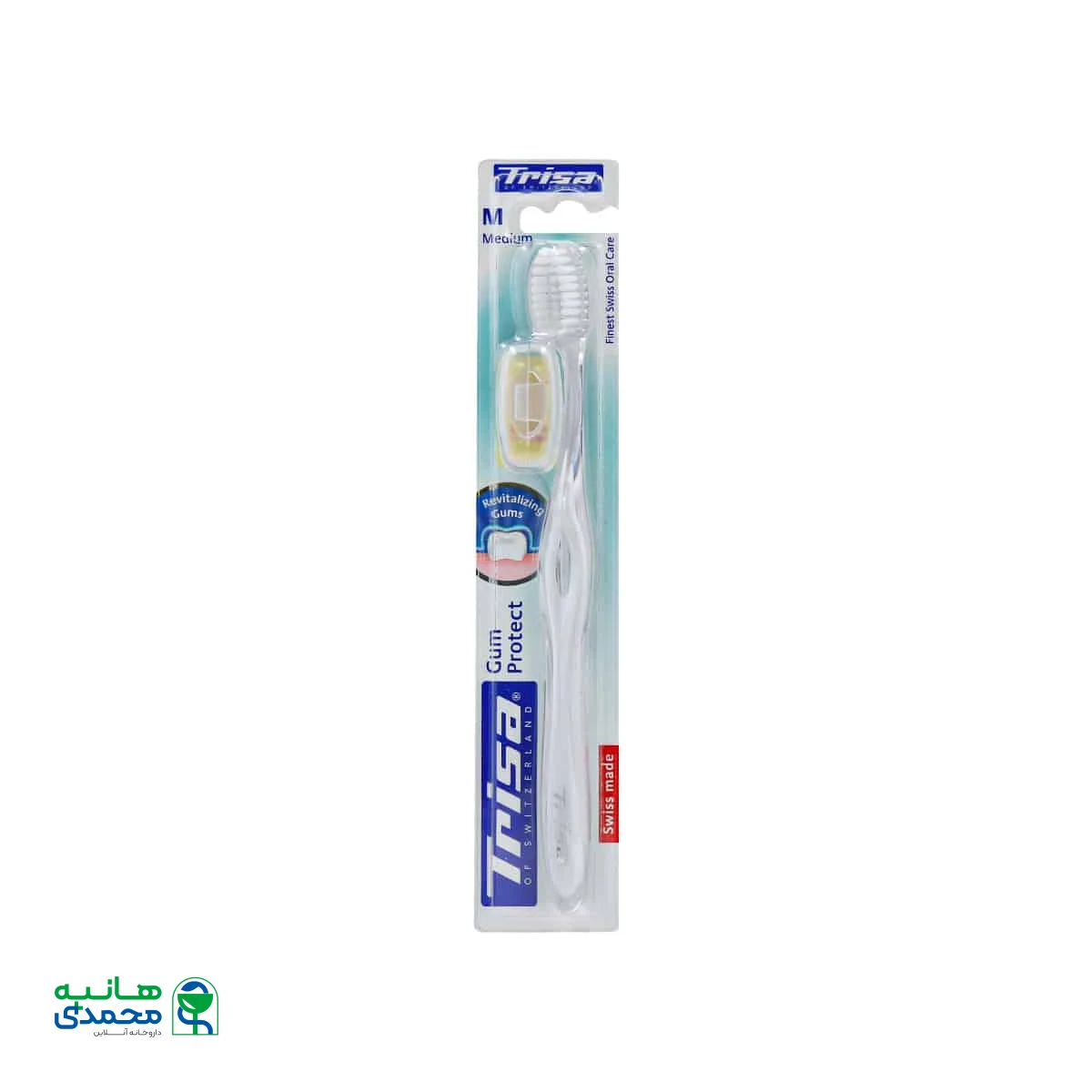 مسواک گام پروتکت با برس متوسط تریزا