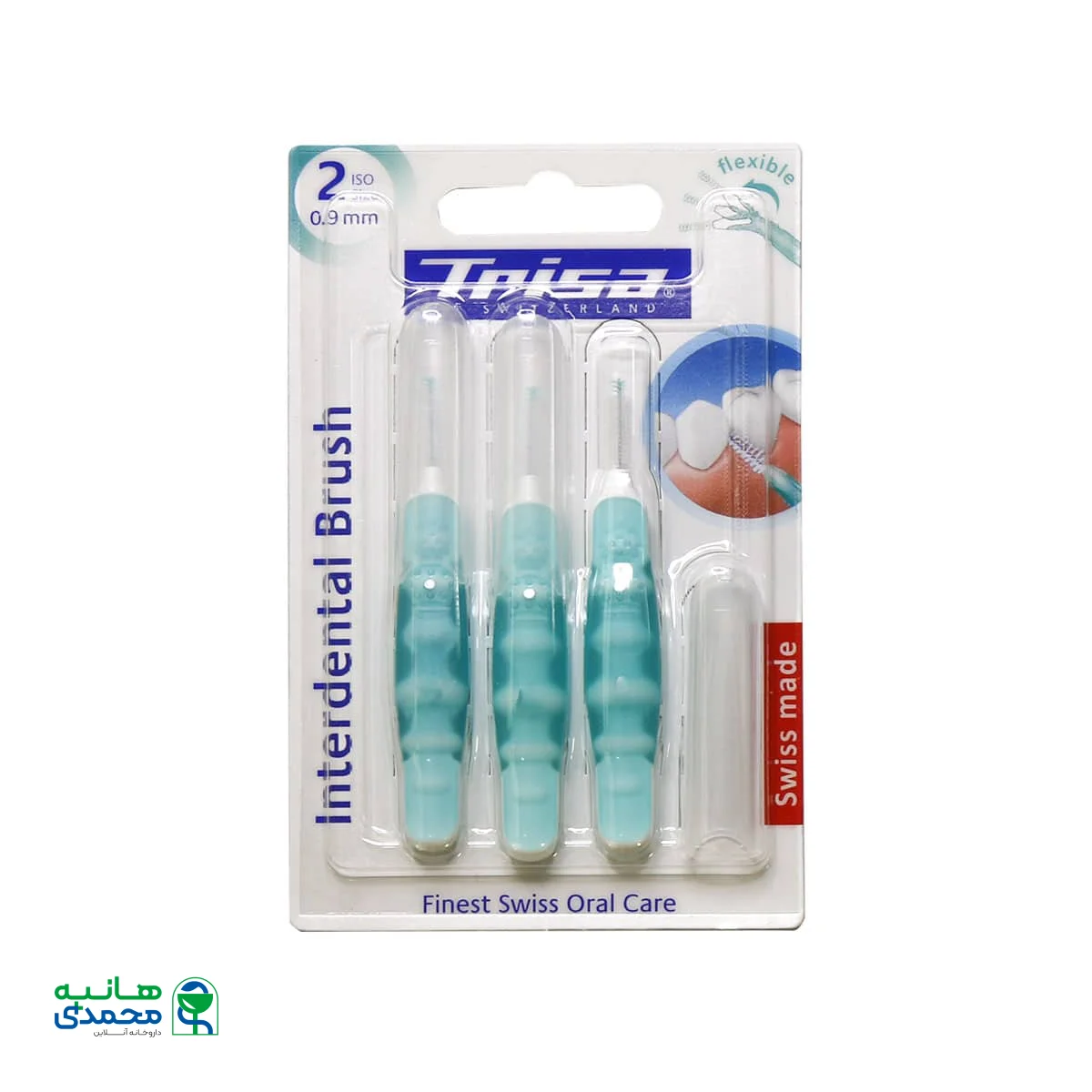 براش بین دندانی پروفشنال 0.9 میلیمتری ایزو دو تریزا