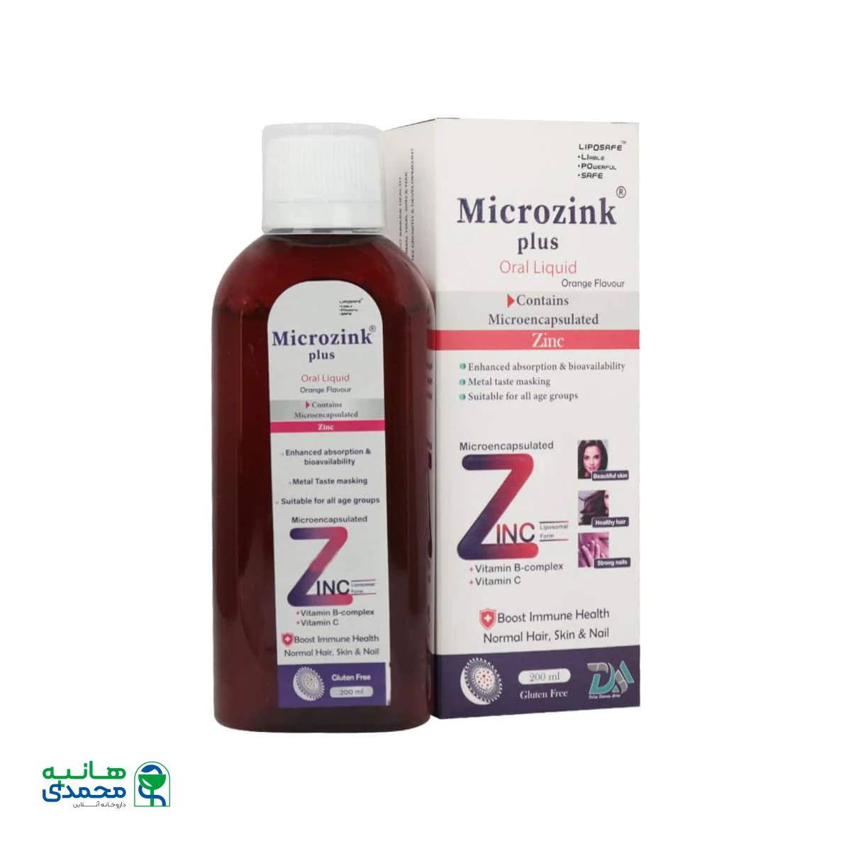 شربت میکروزینک پلاس تریتا داروی آرتا