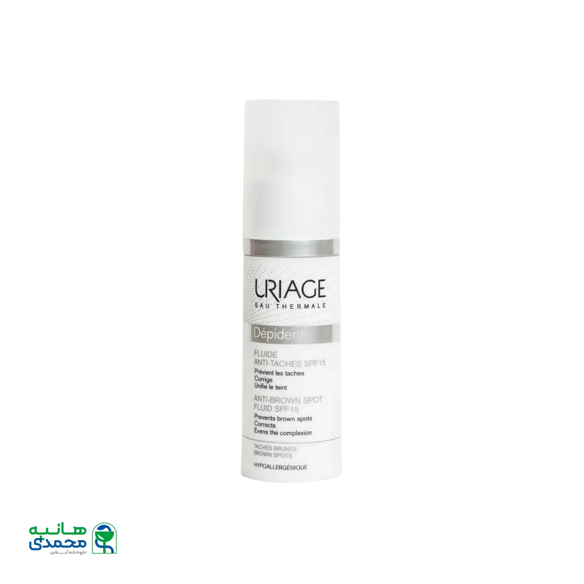 فلوئید ضد لک دپیدرم اوریاژ SPF 15 حجم ۳۰ میلی لیتر