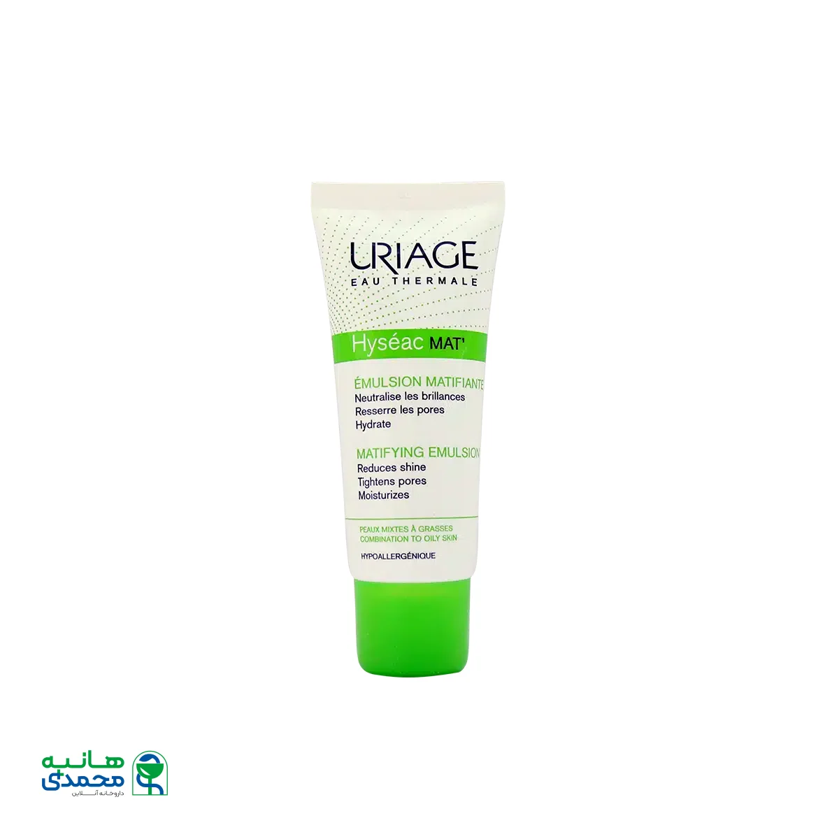 کرم هیسه اک مت پرریفاینر اوریاژ مناسب پوست های مختلط و چرب ۴۰ میلی لیتر