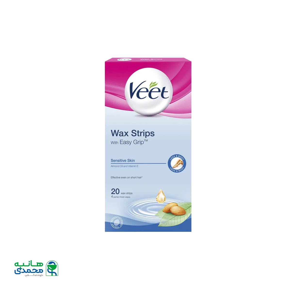 نوار موبر بدن پوست های حساس ویت