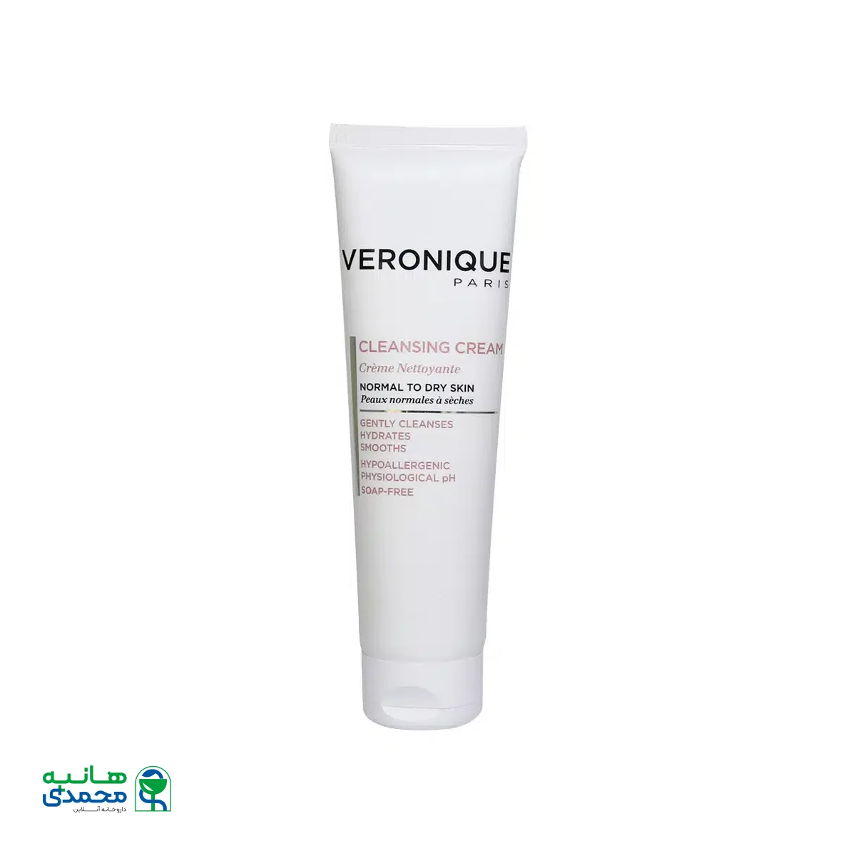 کرم پاک کننده پوست ورونیک مناسب پوست نرمال تا خشک 150 میلی لیتر