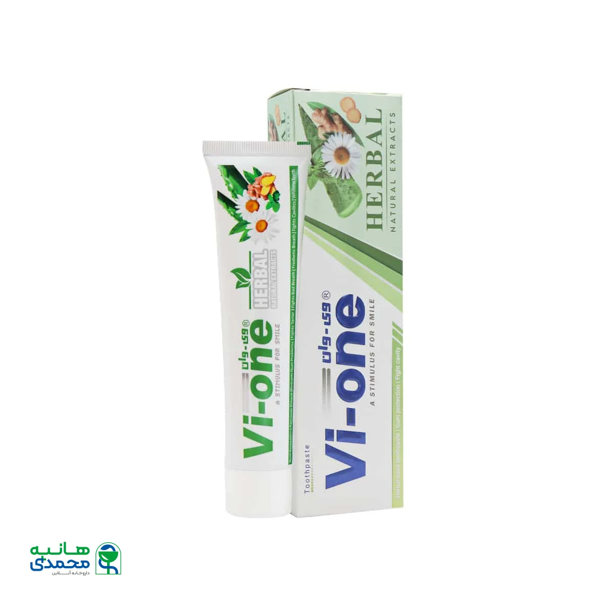 خمیر دندان گیاهی وی وان