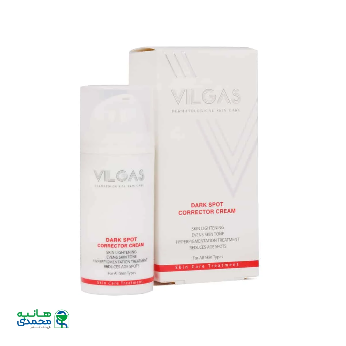 کرم ضد لک و روشن کننده ویلگاس