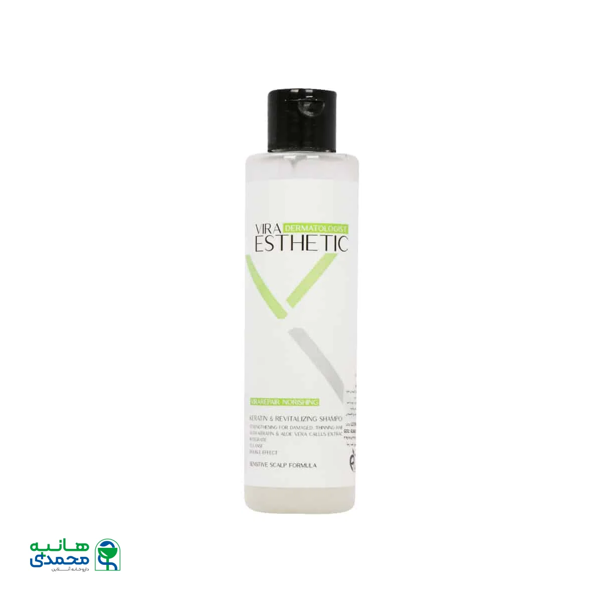 شامپو تقویت کننده حاوی کراتین ویرا استتیک