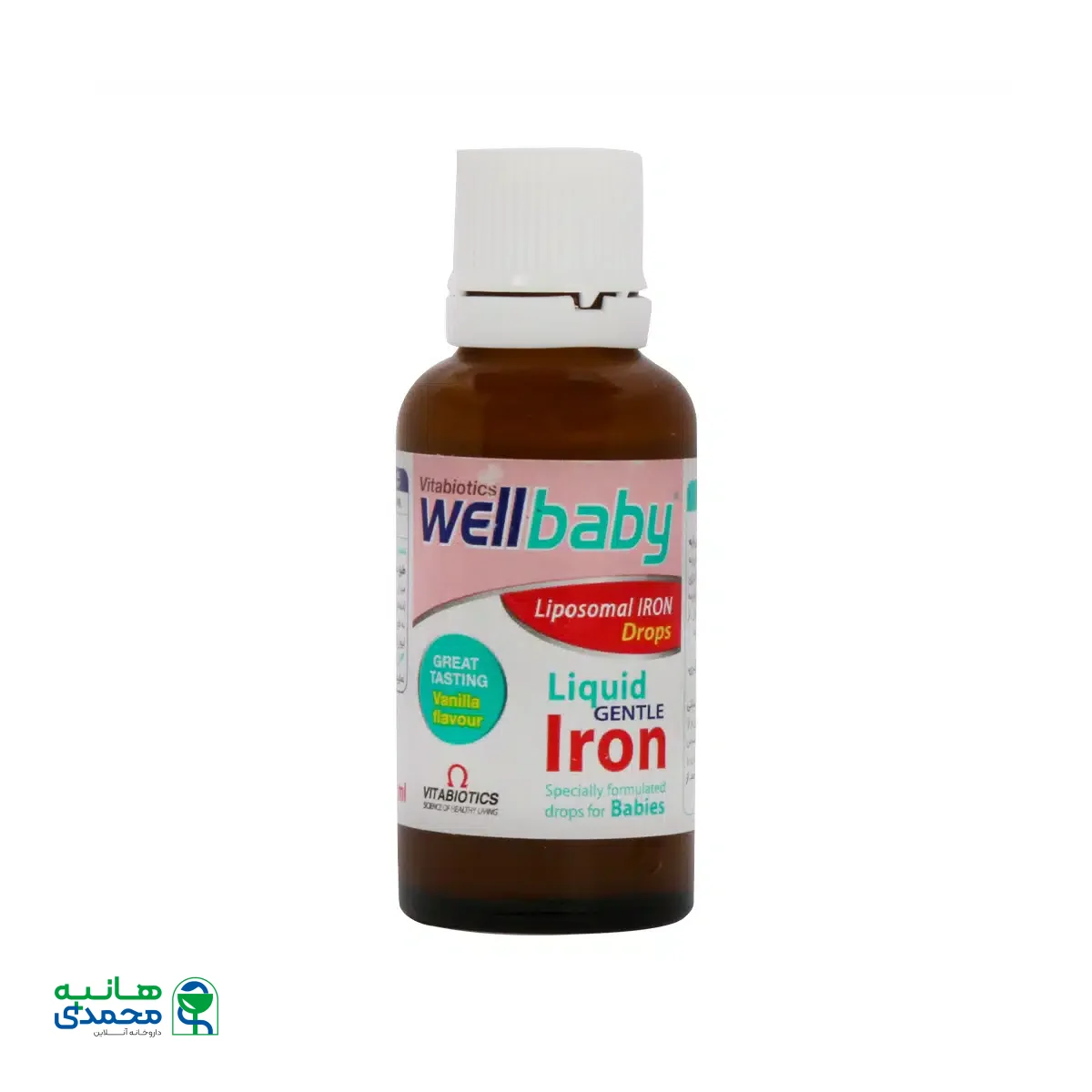 قطره آهن ول بیبی ویتابیوتیکس 30 میلی لیتر