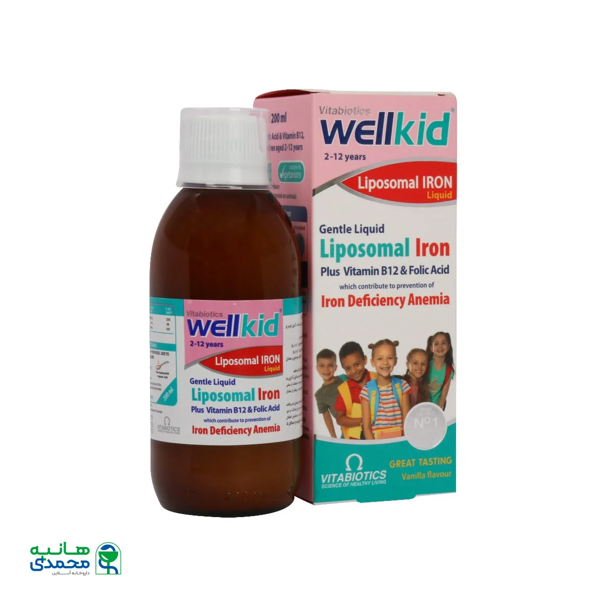 شربت ول کید لیپوزومال ویتابیوتیکس 200 میلی لیتر